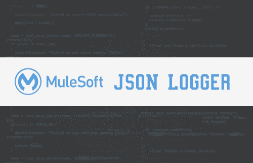 JSON Logger in MuleSoft
