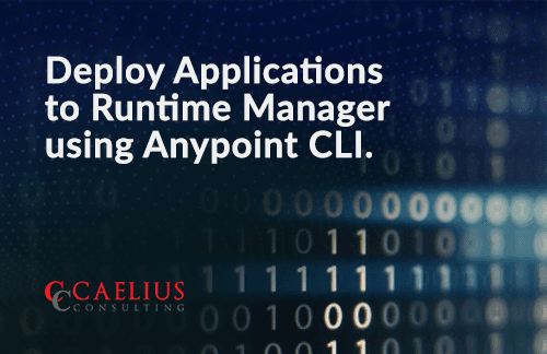 Deploy Applications to Runtime Manager using Anypoint CLI