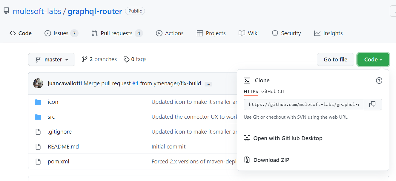 github graphQl router